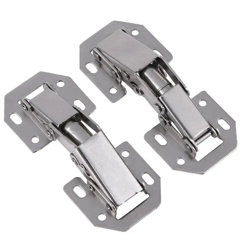 10pcs 3in Furniture Door Hinge Bridge Shaped Closet