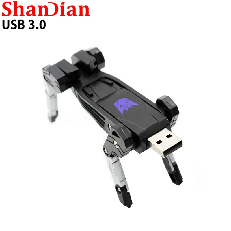 SHANDIAN USB 3 0 пластиковый игрушечный стиль u диск мультяшный персонаж usb флеш