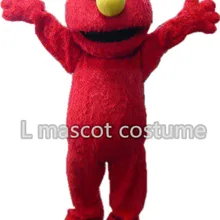 Улица Сезам Элмо талисман костюм Взрослый размер синий Печенья Монстр-талисман костюм