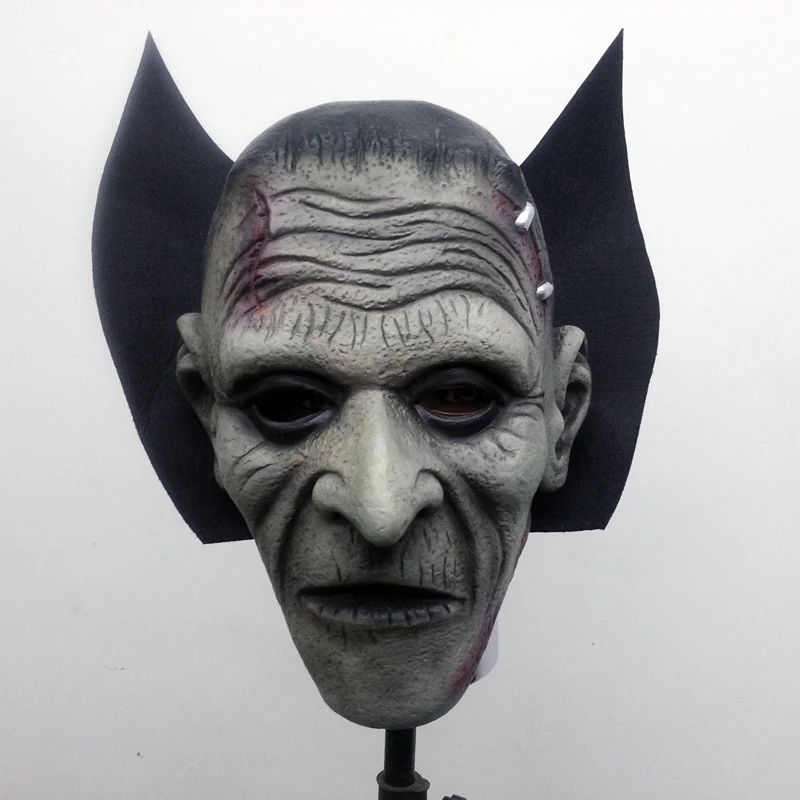

2018 new vampires werewolves Horror Mask Creepy Costume Party Cosplay Props Scary Mask for Halloween Terror Zombie