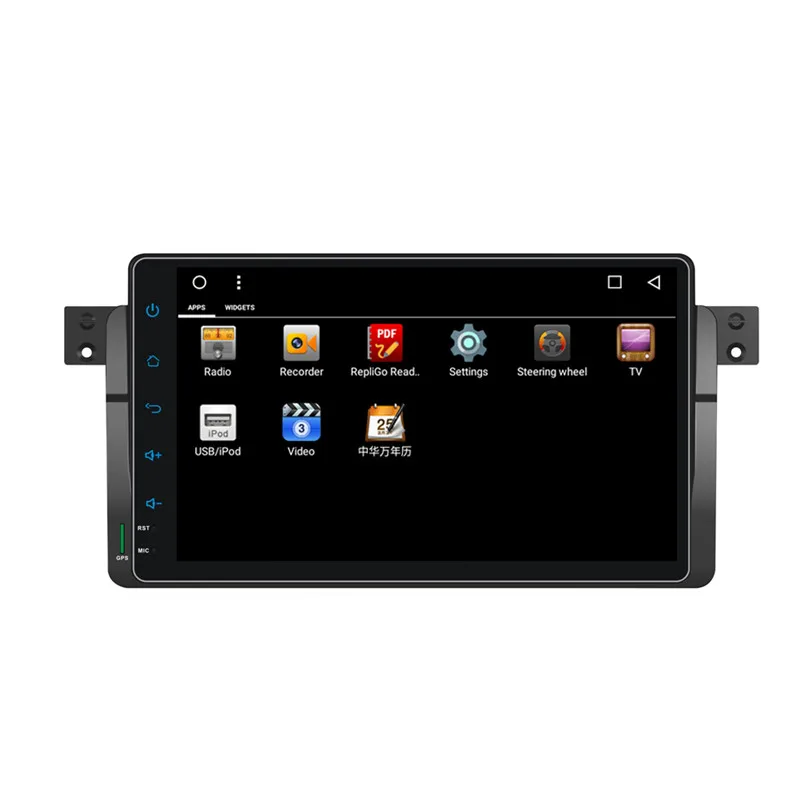 Cheap Ectwodvd Octa Core Android 8.1 Car DVD Player GPS Navigation Multimedia For BMW E46 2003-2005 2006 2007 2008 2009 2010 2011 2012 2