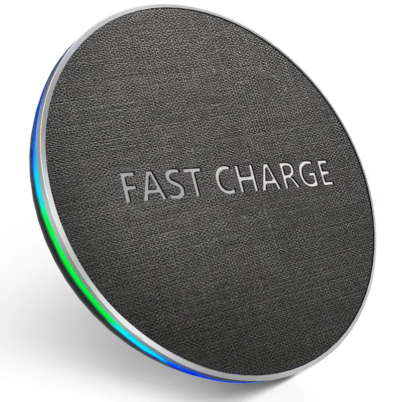 GETIHU 10W Qi Wireless Charger Fast For iPhone 8 Plus X XS MAX XR Wireless Charging Pad For Samsung S8 Note 8 Wirless for Phone