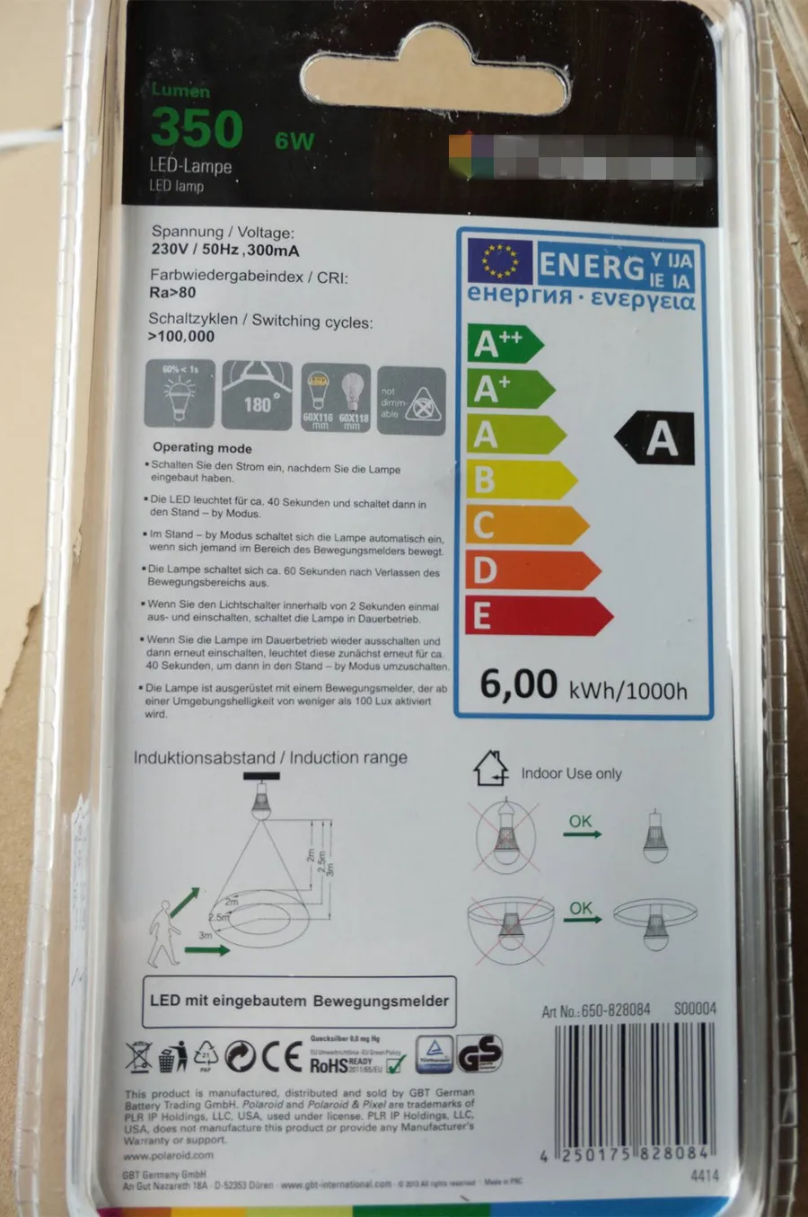 LED Sensor Bulb Light-4