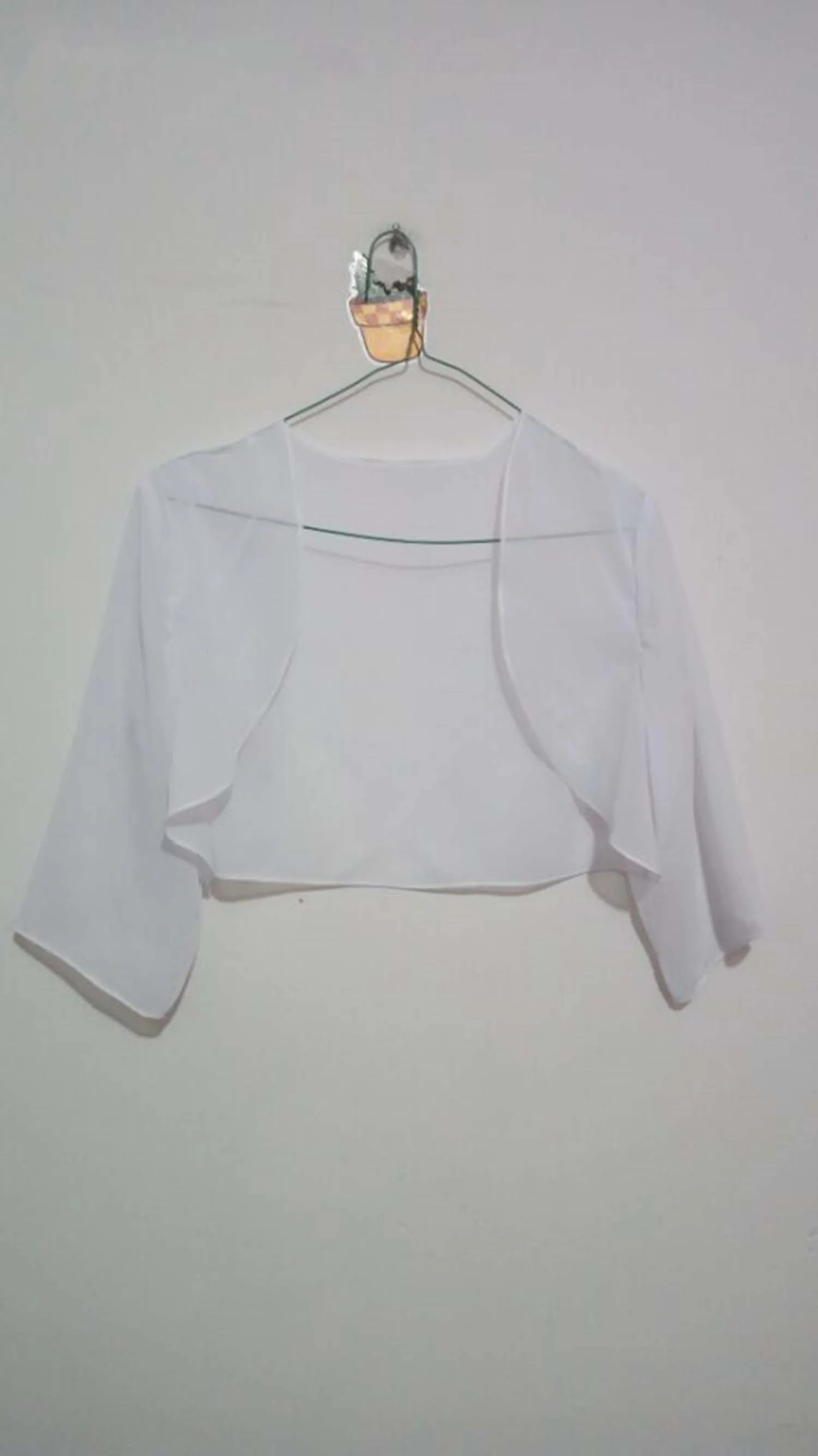 ANTI Wedding Jacket Wraps Chiffon Shrug Bridal Bolero Jacket Coat 3/4 Length Sleeve Plus Sizes Women Belero Custom High Quality