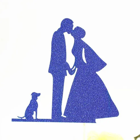 DIY Multi Colors Love Wedding Cake Flag Topper Warm Cake Flags For Birthday Wedding Party New Years Cake Baking Decoration