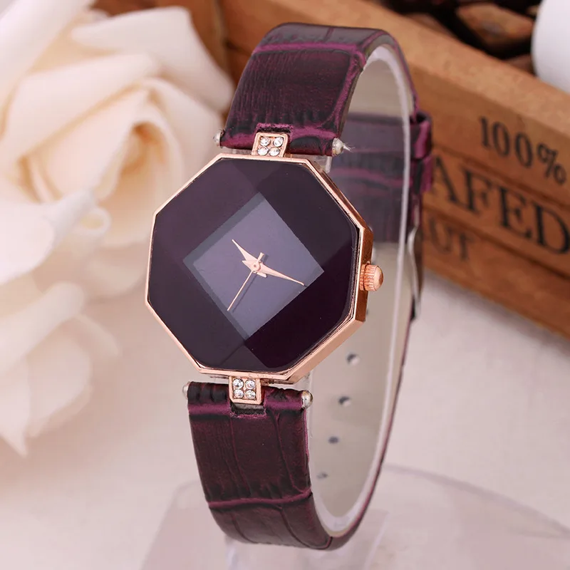 Reloj mujer женские модные кварцевые женские часы GENEVA кожа Повседневное платье часы Reloj mujer праздничный подарок