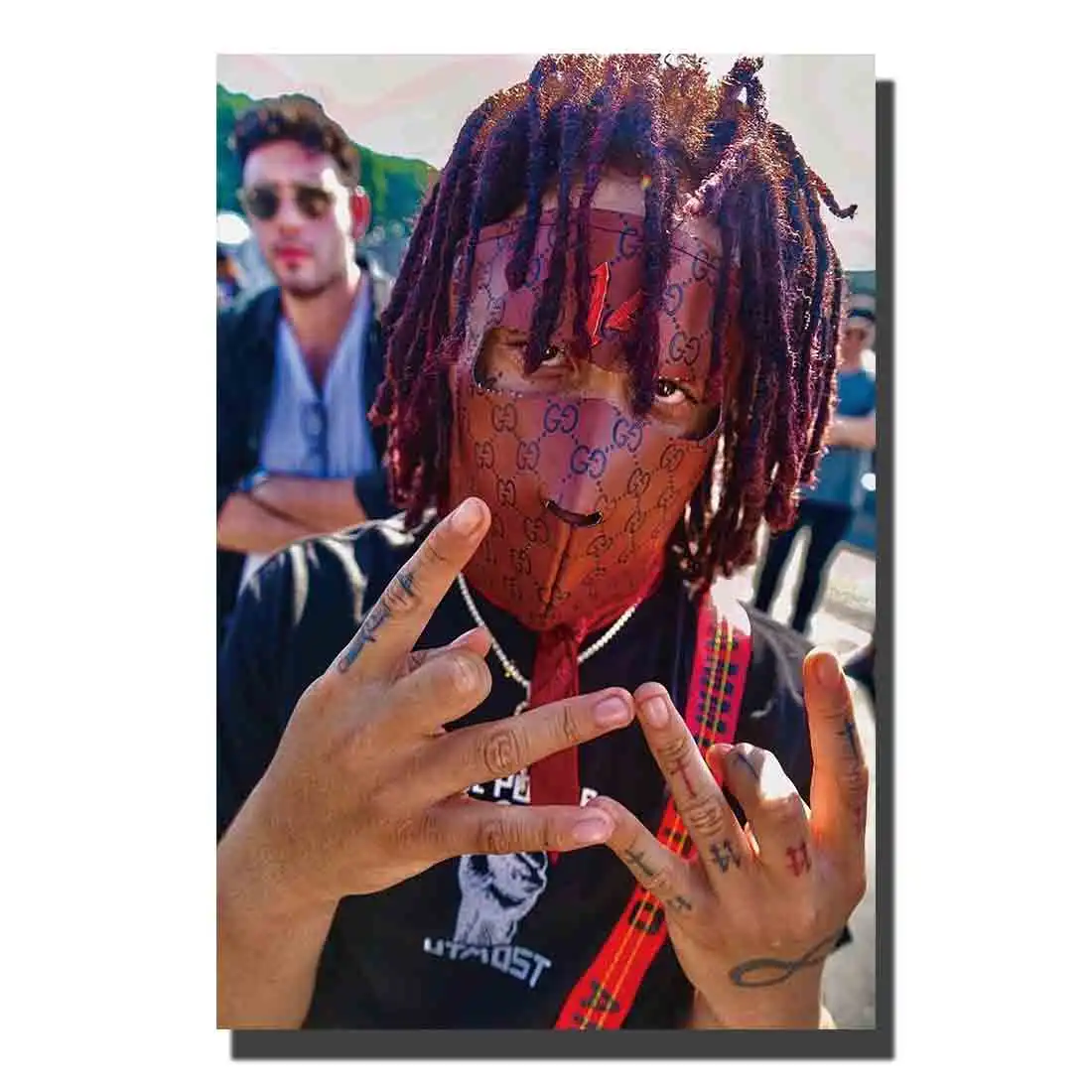 

3481 Trippie redd hip hop rapper Art Poster custom Home Wall decor 8x1212x18 24x36canvas living room decoration