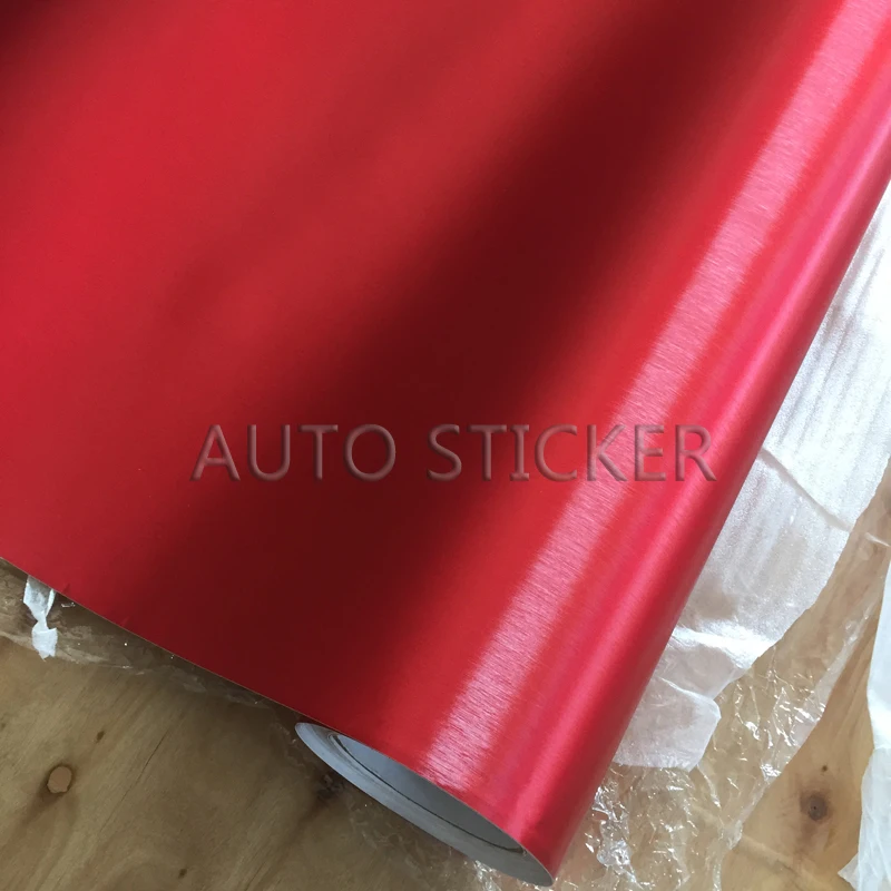10/20 Вт 30 Вт/40/50X152CM красный металлик матовый хром винил металлический Виниловая