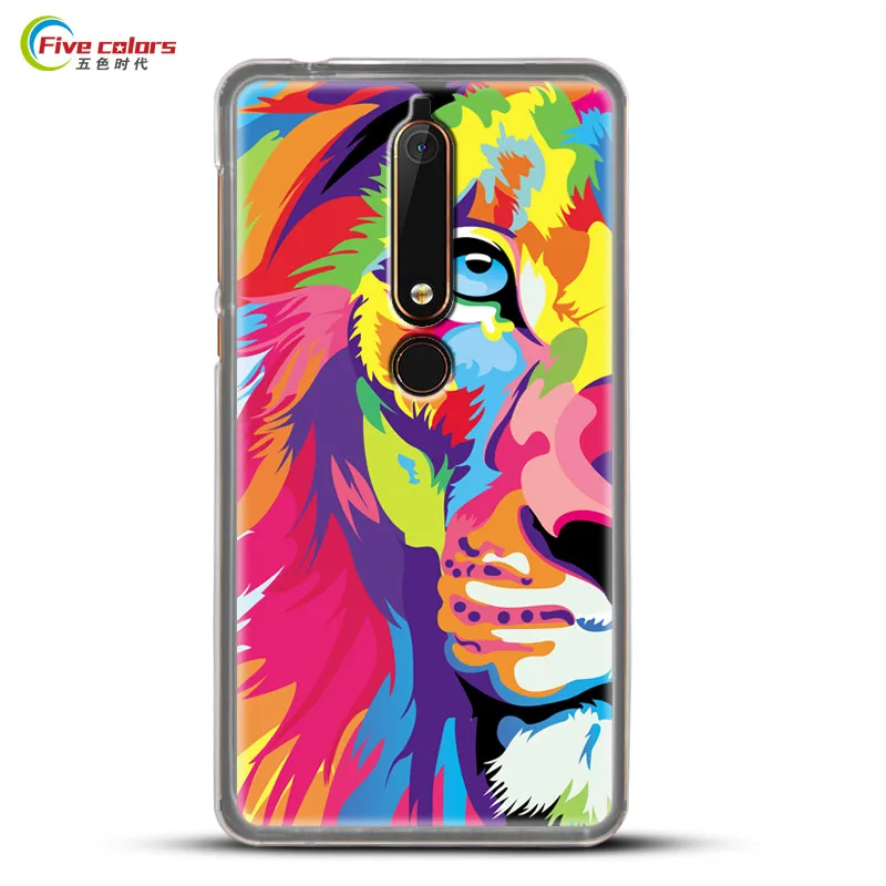 

Luxury Soft Silicone Case For Nokia 6.1 Case For Nokia 6 2018 Case Painted Phone Back Cover For Nokia 6 2018 TA-1068 TA-1050