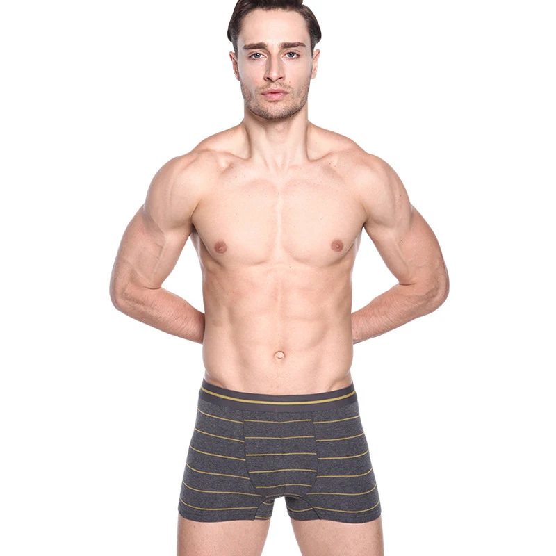 Модные мужские трусы-боксеры в полоску соблазнительные Удлиненные | Мужские трусы боксеры -32842489222