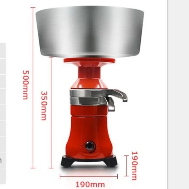 Самый популярный высококачественный и эффективный Электрический сепаратор молочного крема, сепаратор молока, сепаратор масла