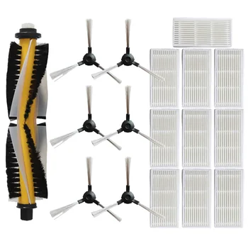

1 *Main brush + 6 *Side brush + 10 * Haipa for Proscenic SUZUKA KAKA-780 T-780 TS-790 T vacuum cleaner accessories replacement