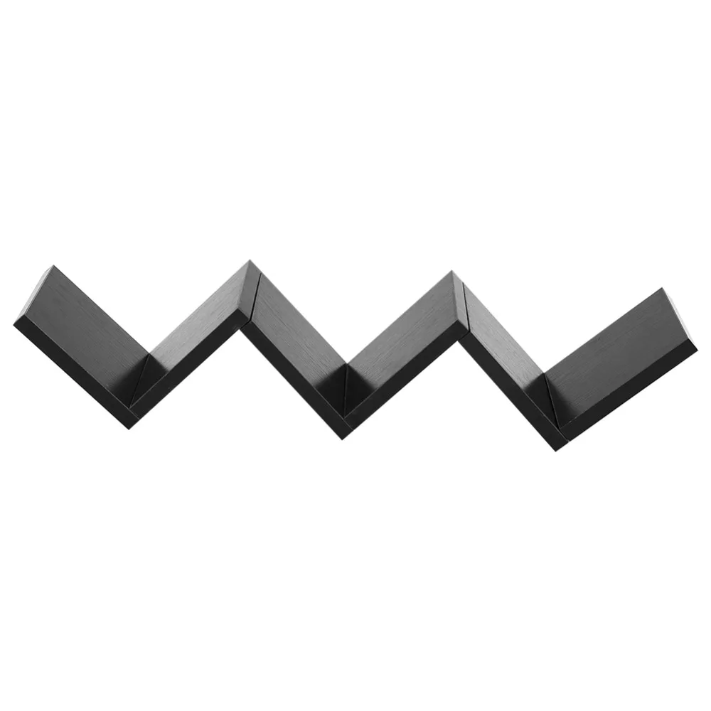 

Hot Sale Floating W Shaped Shelves 1-3 PC Wall Mounted Shelf Display Storage Modern Home Decor
