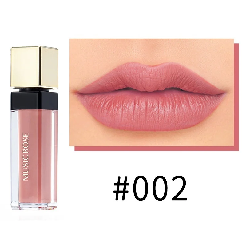 2019 New Non stick Cup Lip Gloss Metal Brightness Flash Matte Liquid Lipstick High Pigment Lip 4