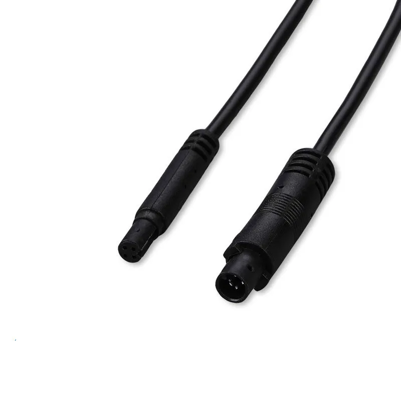 

Reversing camera extension cable 4pin core male to female rear view video line driving recorder line 2m