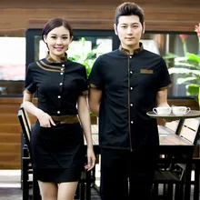 Work Clothes for Man Western Food Catering Clothing Femininas Workwear Uniforms for restaurant waitress uniforms