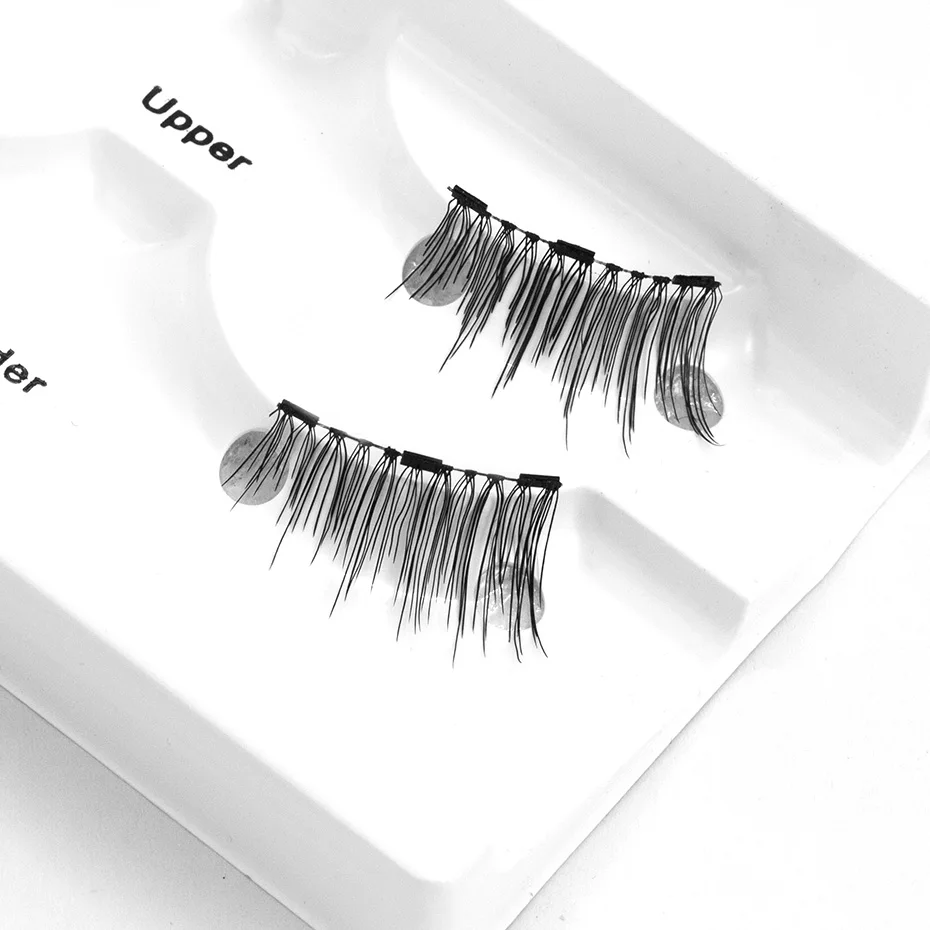 Genailish 3DMagnetic Eyelashes 4 Magnet False Eyelash Full Strip Magnetic Lashes Soft Hair Reusable Fake Eye Lash-AD001 Genailish 3DMagnetic Eyelashes 4 Magnet False Eyelash Full Strip Magnetic Lashes Soft Hair Reusable Fake Eye Lash-AD001