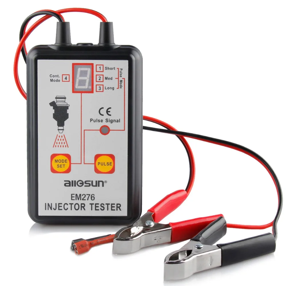 High Quality Fuel Pressure Tester EM276 with 4 Pulse Modes Auto Car