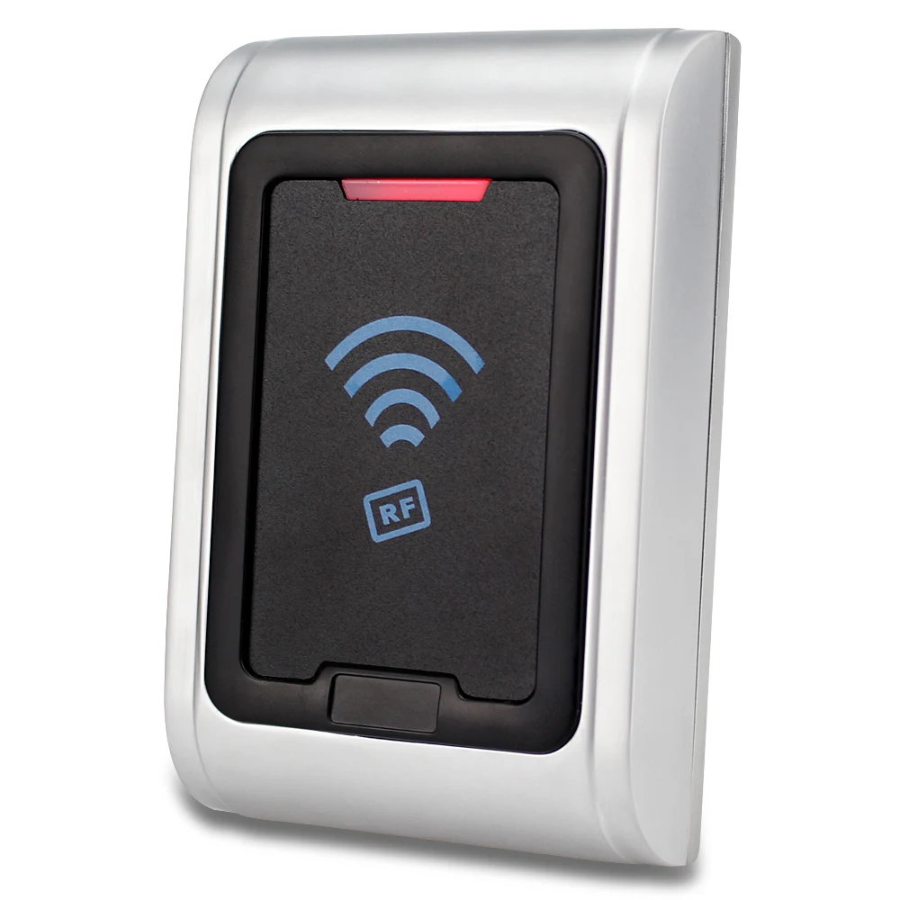 IP65 Водонепроницаемый 125 кГц RFID smart card reader NFC EM ID Читатель Weigand26/RS485/RS232 близость для