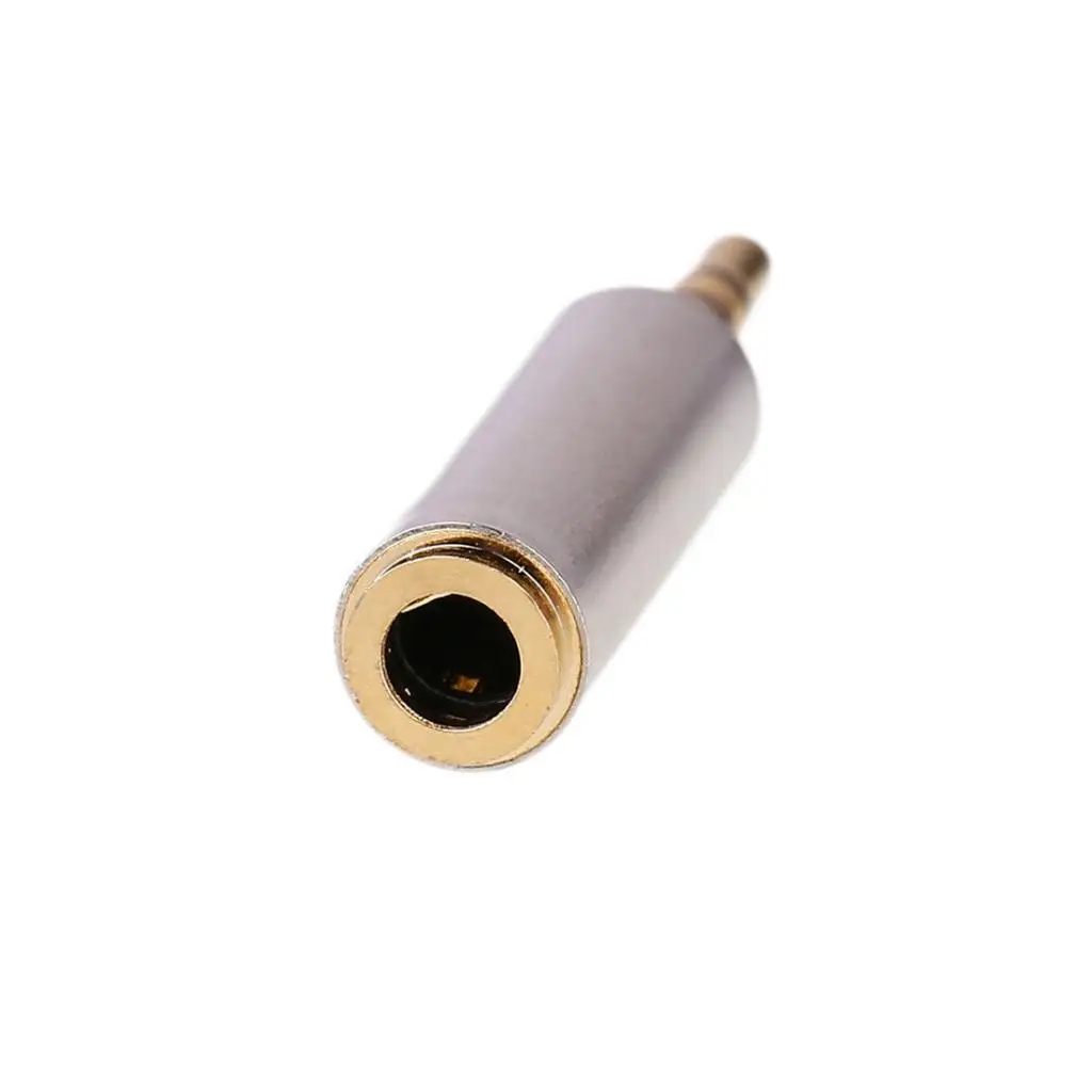 NEW Headphone Adapter 2.5mm Male to 3.5mm Female Connector Audio Converter Jack Socket AUX Stereo Full Metal Earphone For iPhone