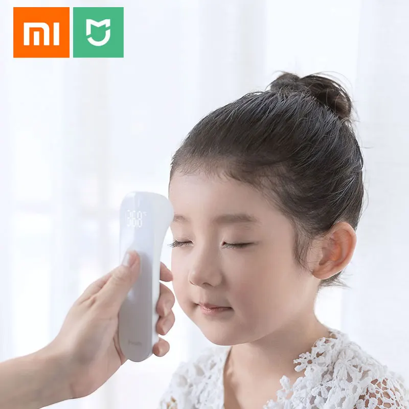 Xiaomi Mijia iHealth инфракрасный бесконтактный светодиодный цифровой термометр для тела умный дом для детей и взрослых