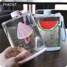 350 ML Creativo A5 Hervidor de Agua Portátil de Viaje Botella Deporte Botella De Plástico Con Tapa Fruta Moda Coctelera Regalo de Alta Calidad