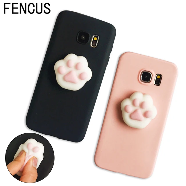 FENCUS For Samsung J5 J7 Case Lovely 3D Silicone Cartoon