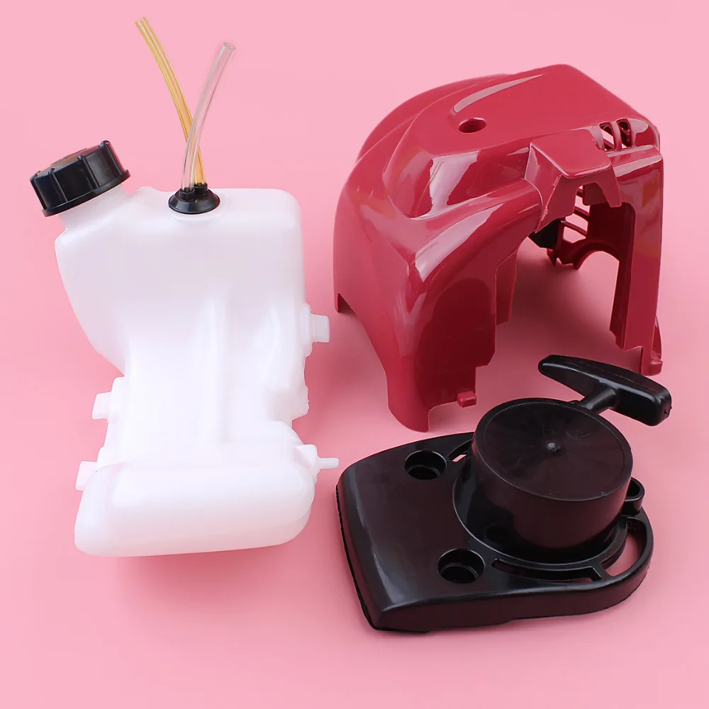 Top Cylinder Engine Cover Recoil Pull Starter Fuel Tank Kit For Honda GX35 GX 35 4 Stroke Engine Trimmer Lawn Mower Parts