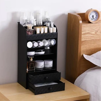 

Jewelry Cosmetic Storage Box Small Drawer Organizer Box Multi-Functional Desk Sundries Makeup Storage Case Container