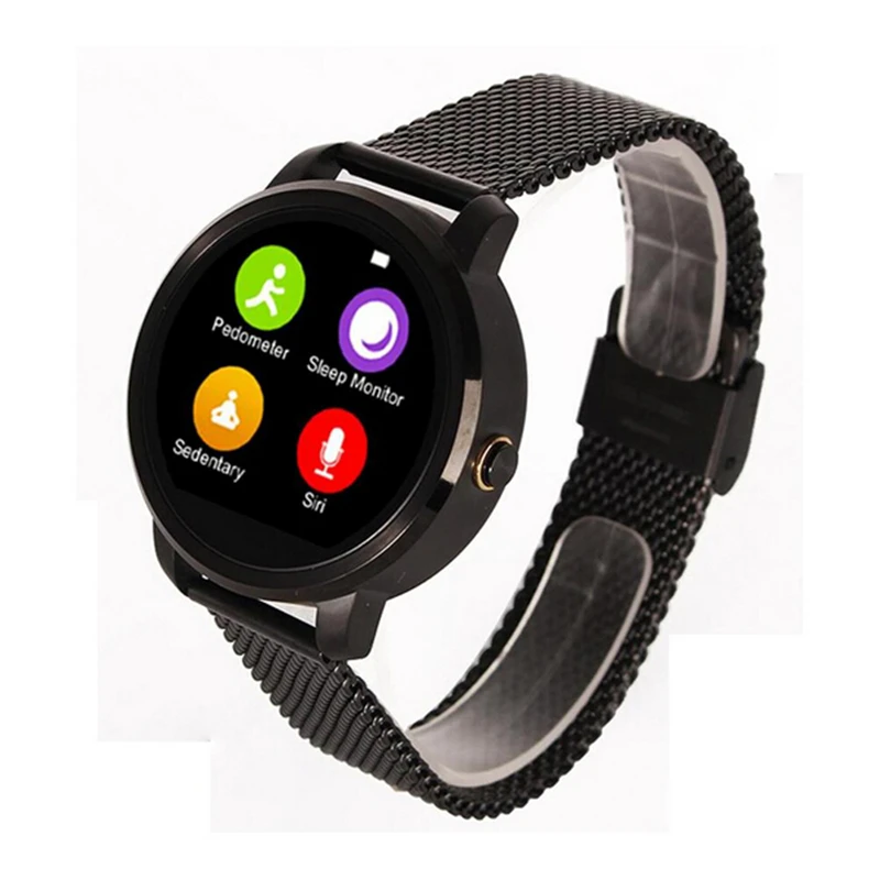 Hot Alloy Smart Watch Full Circular Siri function V360 Smart Watch
