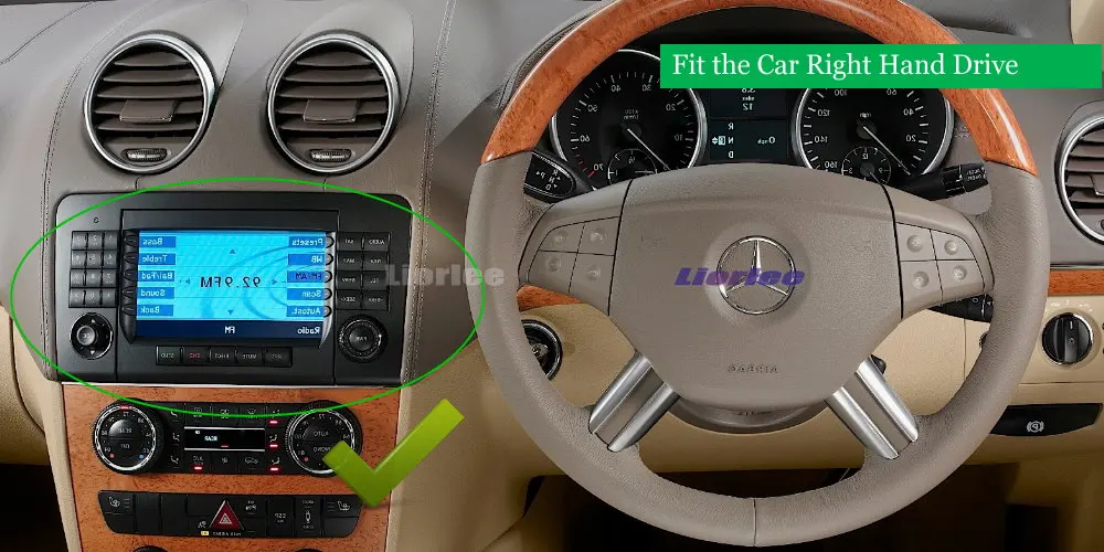 Excellent For Mercedes Benz GL X164 2007-2012 Car Android Player DVD GPS Navigation System HD Screen Radio Stereo Integrated Multimedia 4