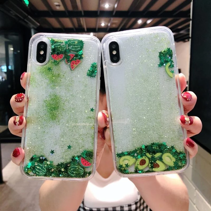 

Capinha Phone Accessories For iPhone XR X XS MAX 8 7 6 6s Plus Case Quicksand Coque Women Girl Capa Cover Funda Telefon Aksesuar