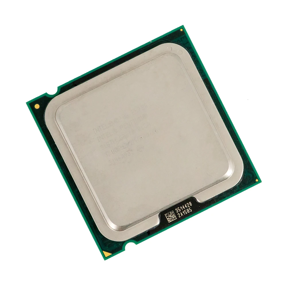 إنتل بنتيوم ثنائي النواة E5700 سطح المكتب المعالج 3.0 GHz 2 MB مخبأ FSB 800 MHz LGA 775 5700 تستخدم وحدة المعالجة المركزية