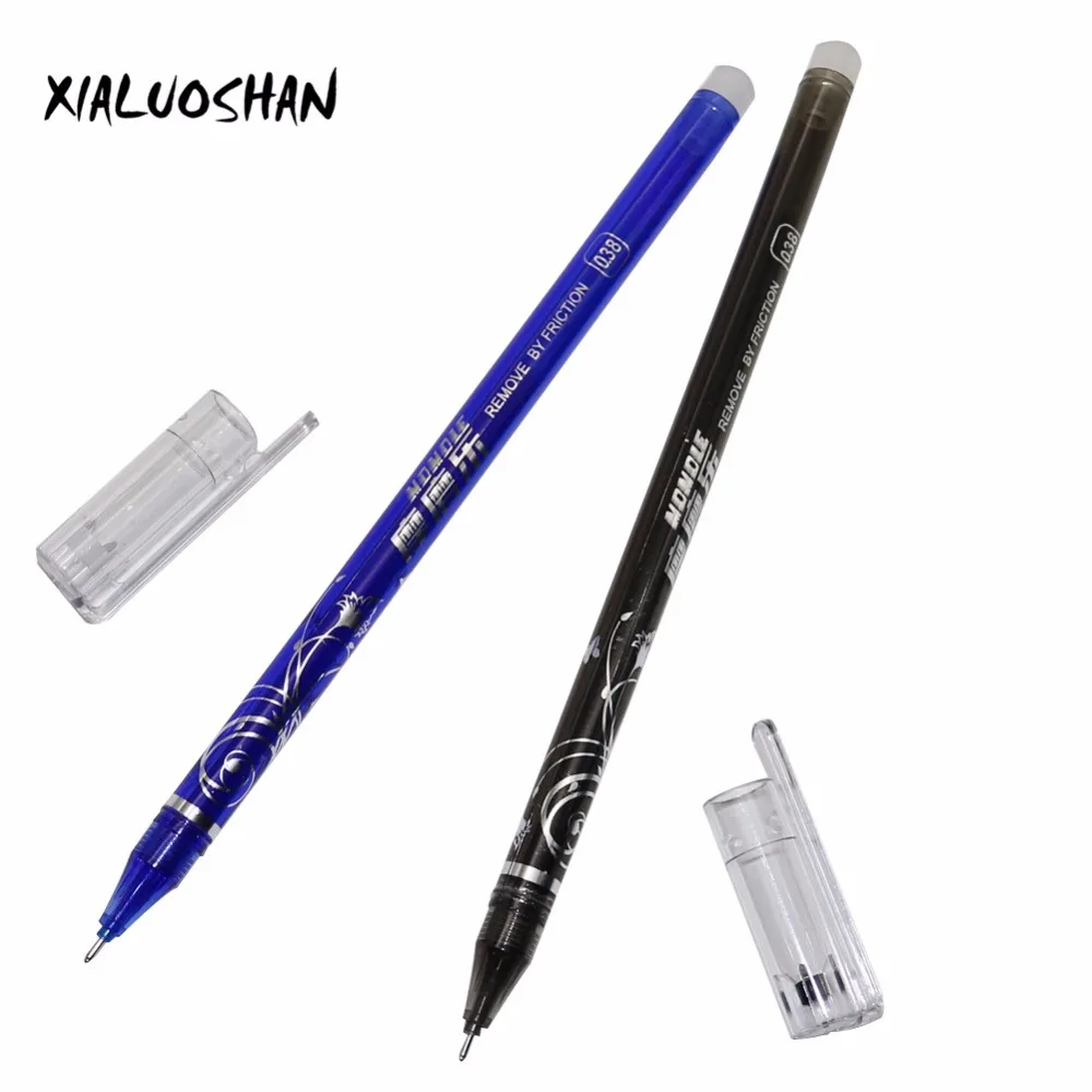 1 шт. 0,38 мм Расширенный стираемый ручка синий/черный гладкий Ggel заправки новые качественные любимая у студентов поставки