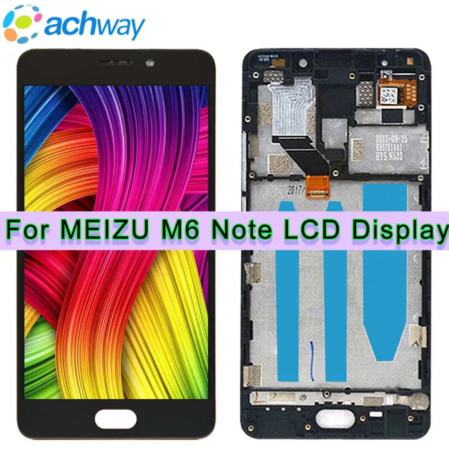 Meizu M6 Note LCD Screen Display+Touch Panel Digitizer With Frame For Meizu Meilan Note 6 Lcd Display (3)