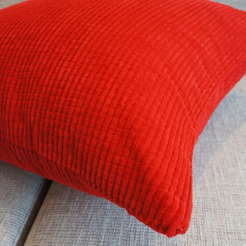 1 قطعة سروال قصير حبات الذرة وسادة المنزل كنبة مكتب لينة ديكور غطاء الوسادة 43 سنتيمتر x 43 سنتيمتر 17 \