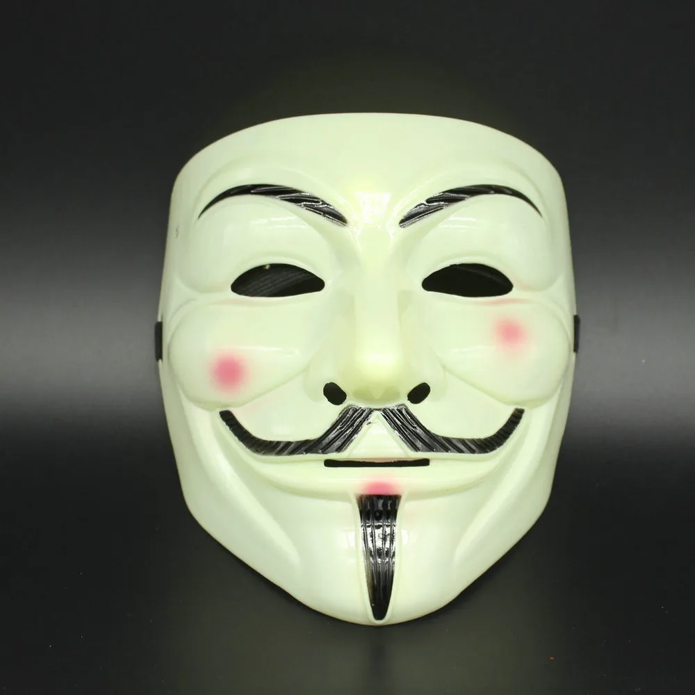 Вечерние Маски V для вендетты маска Anonymous Guy Fawkes маскарадный аксессуар для костюма для взрослых косплей маски для вечеринки