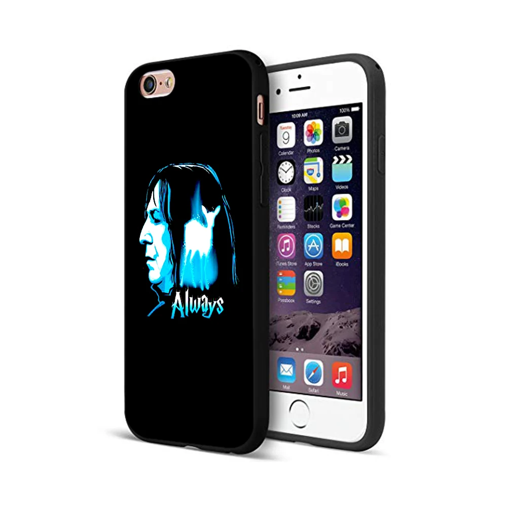 Черный ТПУ чехол для iphone 5 6 6s 7 8 plus x 10 силиконовый XR XS 11 pro MAX с оленем|Бамперы| |
