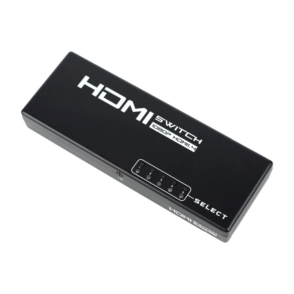 Ys199 Высокое качество Прочный в Применение 5 Порты и разъёмы HDMI 1080 P видео