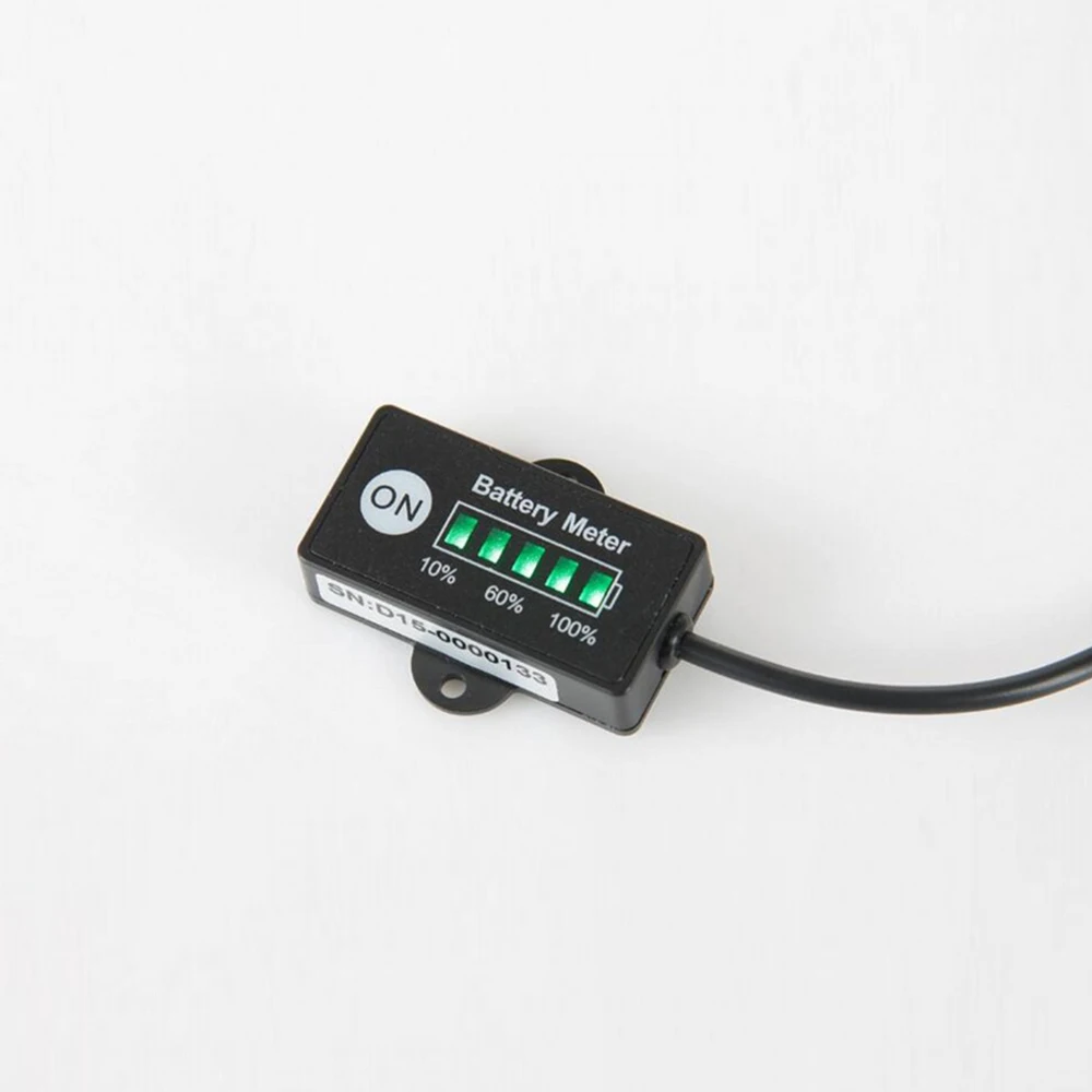 BOOMBOOST 12V Battery Fuel Gauge indicator for 12V Lead Acid battery