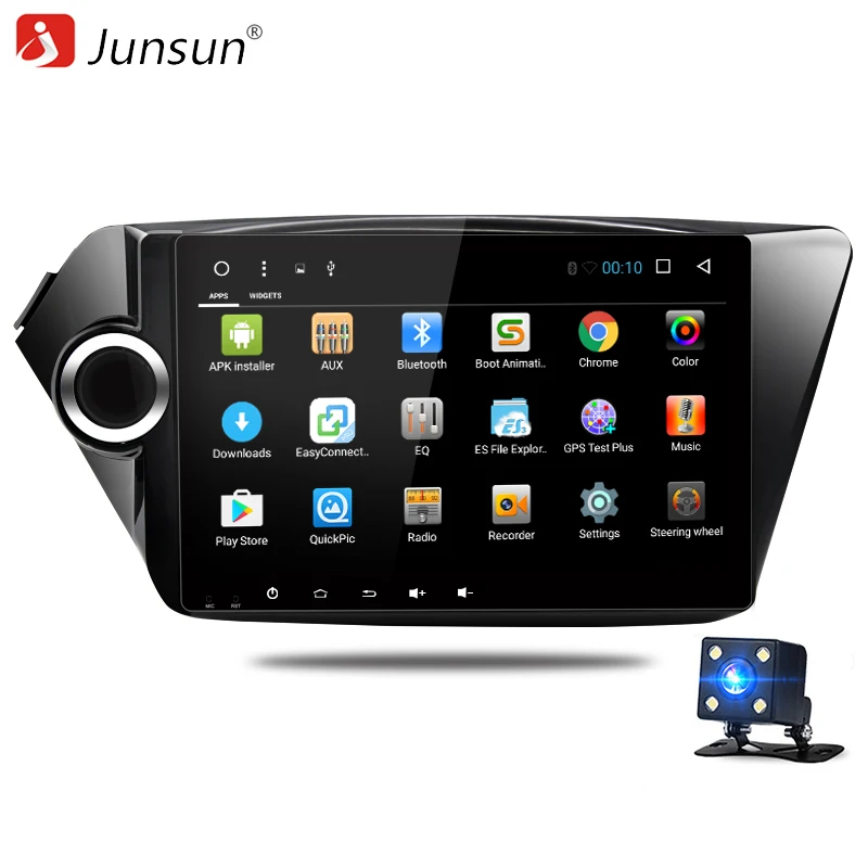 Junsun 9 &quot2 Din Автомобильный dvd-плеер Android Мультимедиа Видео плеер gps навигации для Kia