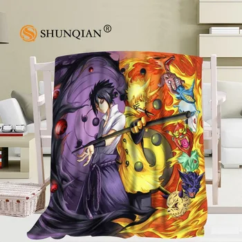 

New Arrival Custom Naruto Blanket Sofa New Blanket Portable Soft Blanket Bed Plane Travel Adult Home Blanket