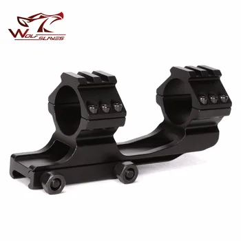 

Outdoor Hunting Camping Tool Optical Sight Bracket Metal Dovetail Rifle Scope Mount Ring Weaver 30mm Black Gun Accessories