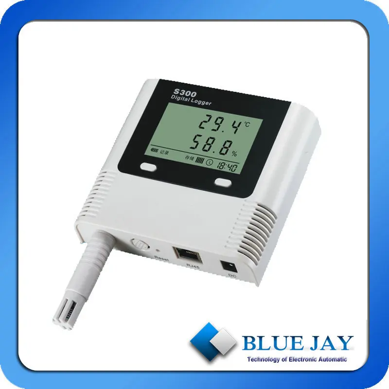 S300 TH RJ45 temperature and humidity data logger temp