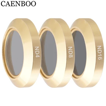 

CAENBOO For DJI Mavic 2 Zoom Neutral Density ND4+ND8+ND16 Drone Filter Optical Glass Multi-Layer Coating Film Gimbal Protector