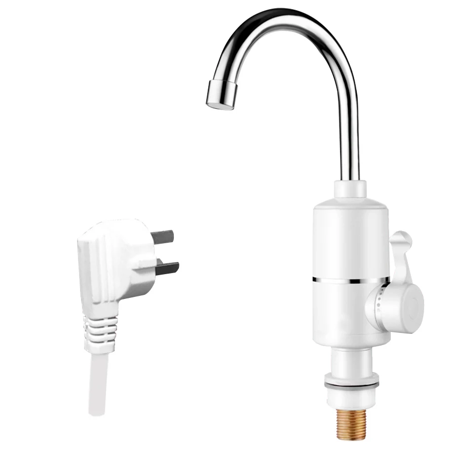

220v Electric Instant Faucet Water Heater Tankless Hot and Cold Water Heater Electric Kitchen Tap for Bathroom and Kitchen