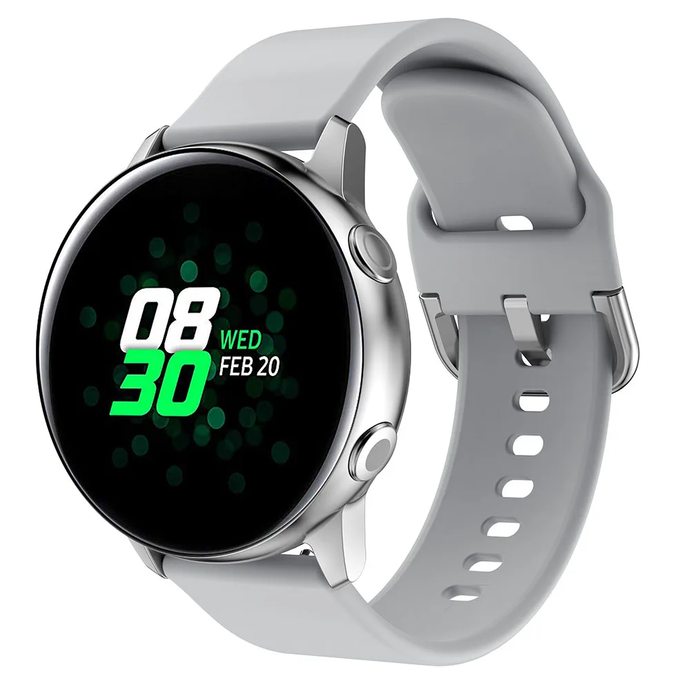 Galaxy watch активный ремешок для samsung gear Sport/42 мм amazfit ремешок Bip 20 мм ремешок для часов correa pulseira браслет ремень для часов