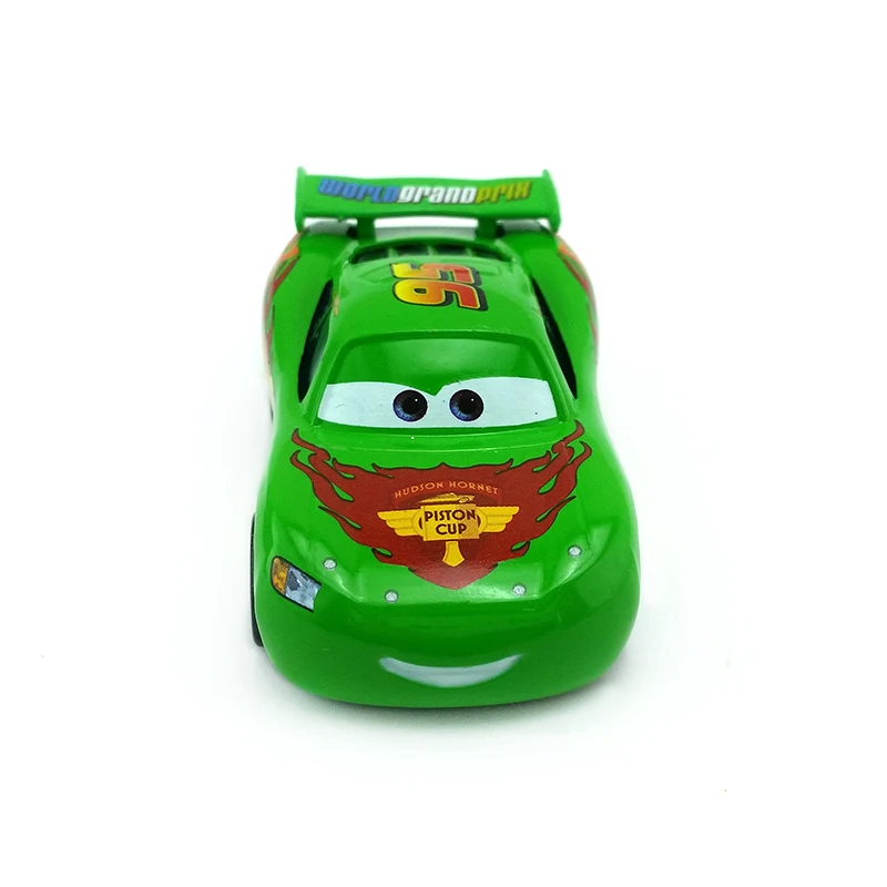 pixar cars green car
