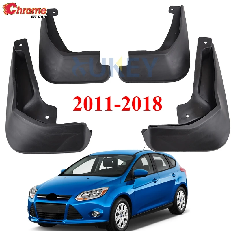 

Set Mud Flaps For Ford Focus 3 MK3 Hatchback 2011 2012 2013 2014 2015 2016 2017 2018 Mudguards Mudflaps Splash Guards
