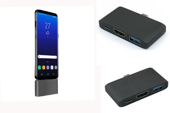 

Mosible USB C Hub To HDMI Support Dex Mode For Samsung S8/S9 Nintend Switch With PD Thunderbolt 3 Adapter For Macbook Pro Type-C